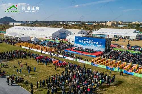 靈通篷房服務于世界噴氣模型大會