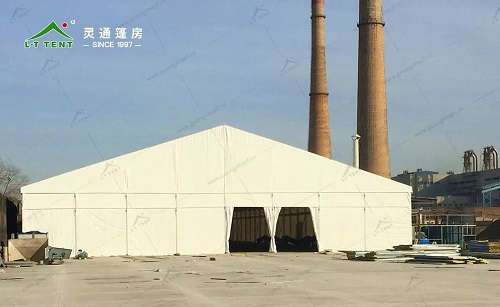 靈通環(huán)保篷房構建生態(tài)環(huán)境修復處理中心