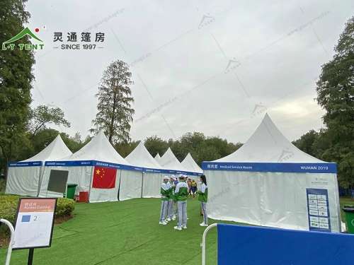靈通篷房服務于世界軍人運動會