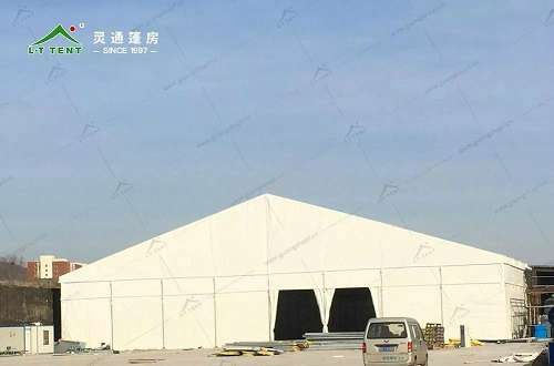 靈通環(huán)保篷房構建生態(tài)環(huán)境修復處理中心