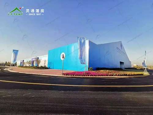 靈通篷房服務于2019青島上合峰會