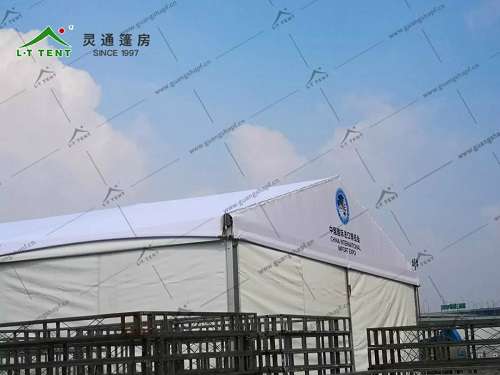 靈通篷房服務于第二屆上海進博會